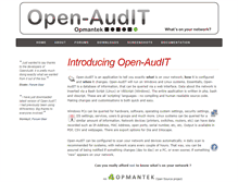 Tablet Screenshot of open-audit.org
